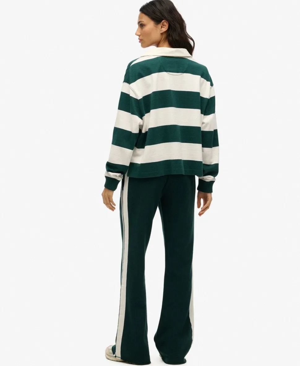 Athletic Essentials Stripe Flare Joggers
