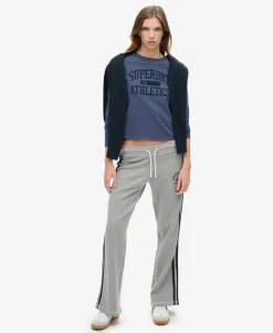 Athletic Essentials Stripe Flare Joggers