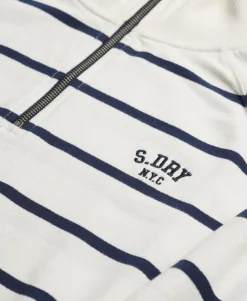Athletic Essentials Stripe Half Zip Sweatshirt