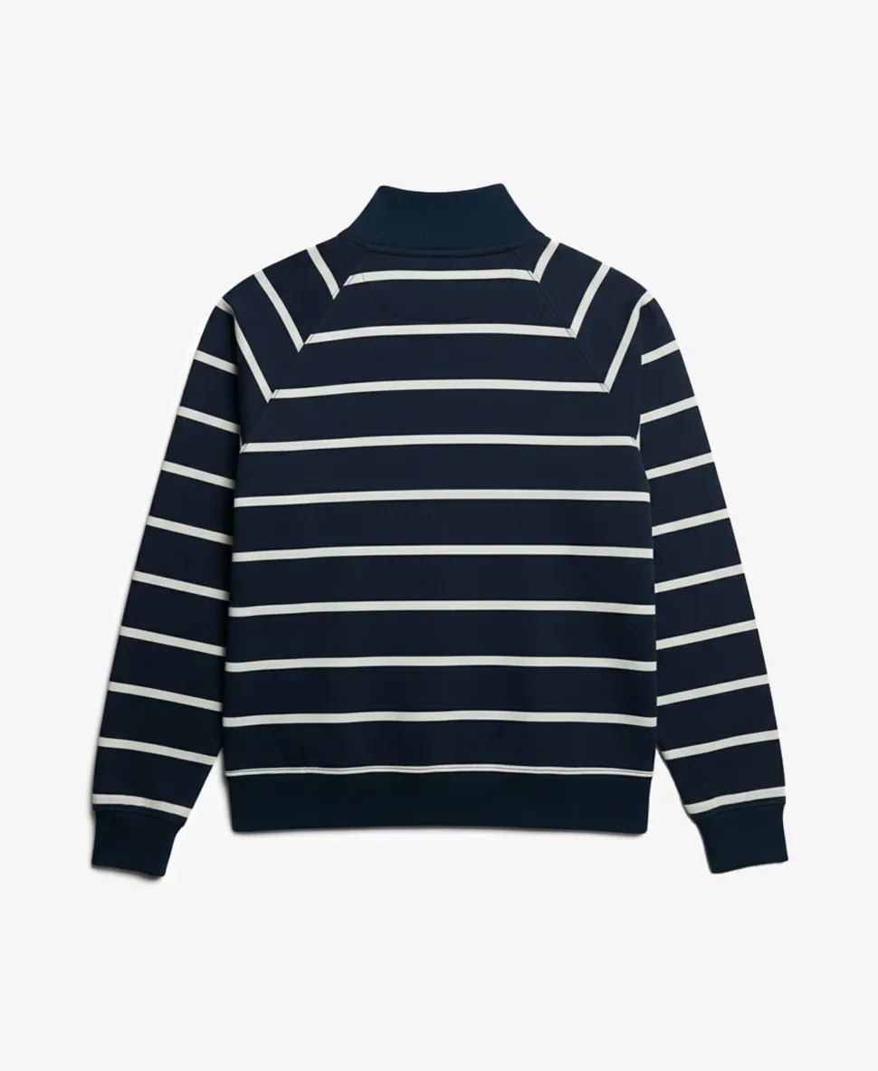 Athletic Essentials Stripe Half Zip Sweatshirt