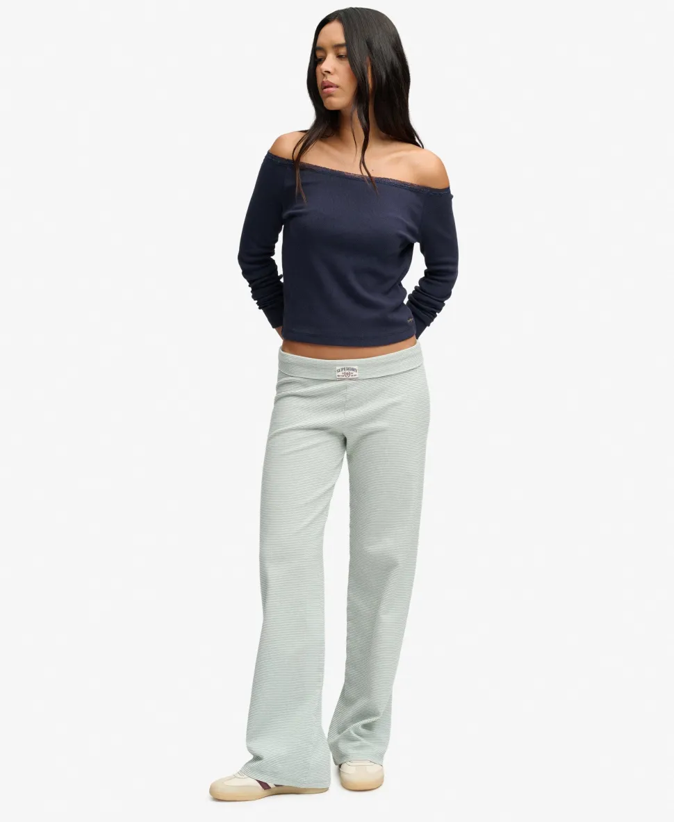 Athletic Essentials Stripe Jersey Trousers
