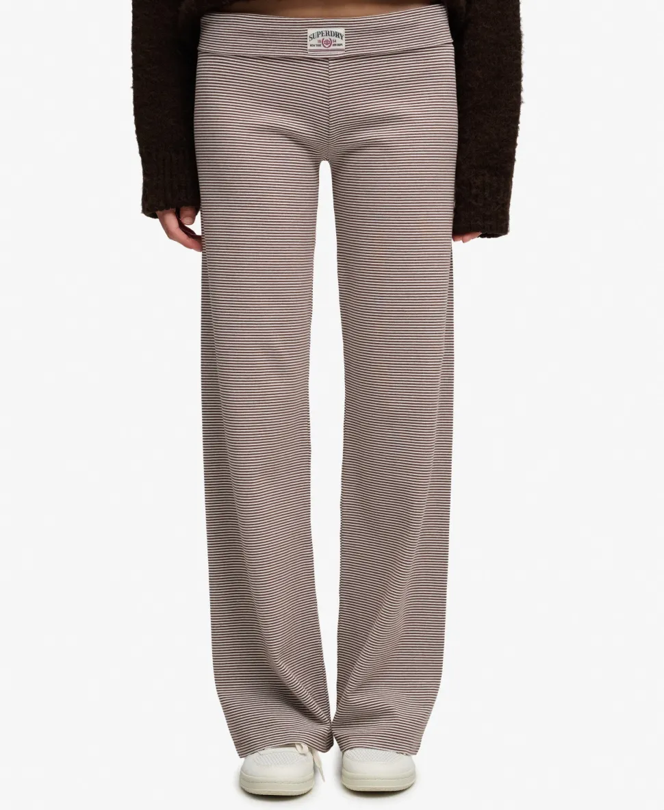 Athletic Essentials Stripe Jersey Trousers