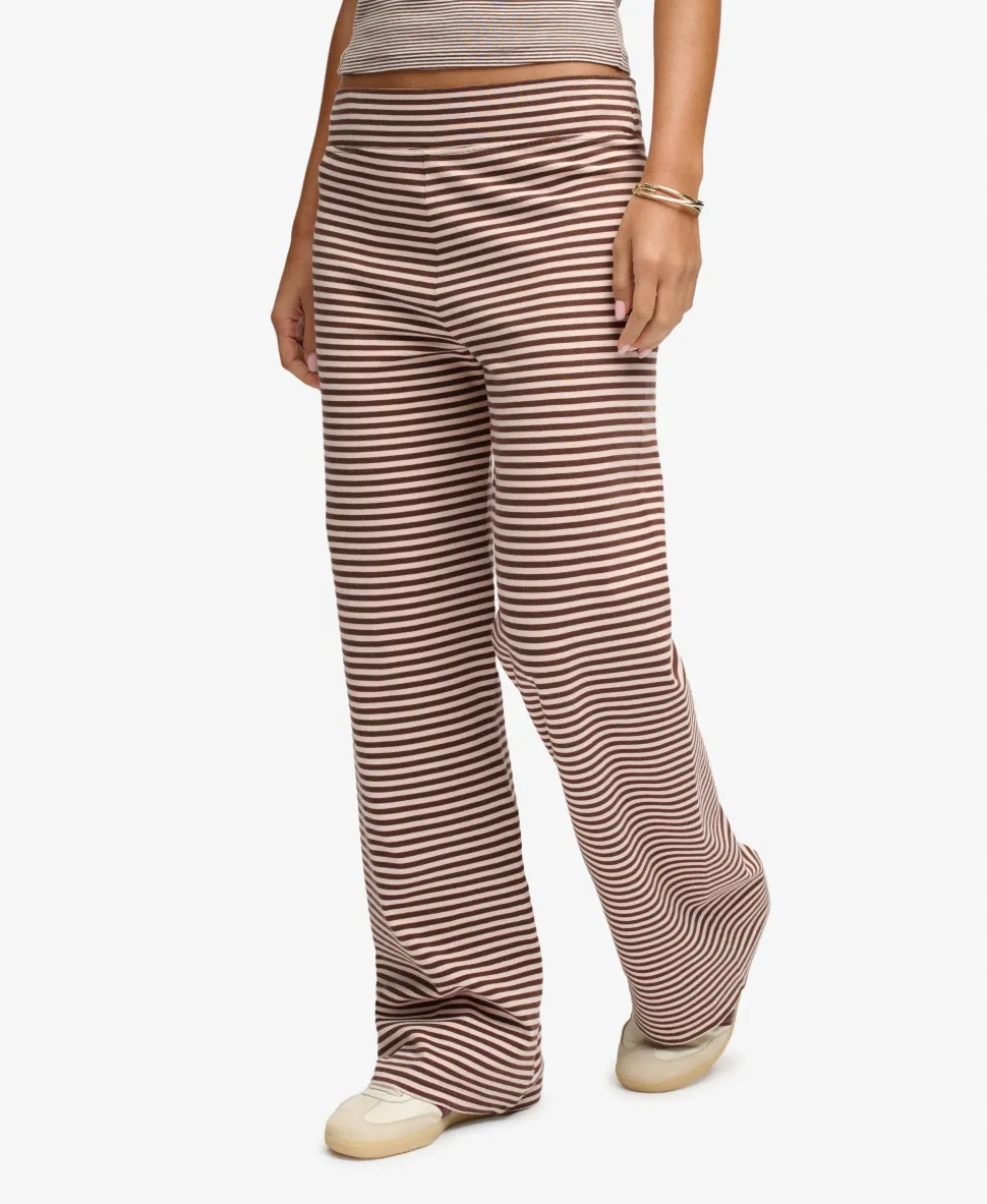 Athletic Essentials Stripe Jersey Trousers