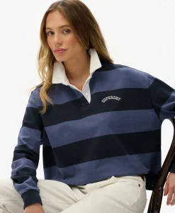 Athletic Essentials Stripe Rugby Top