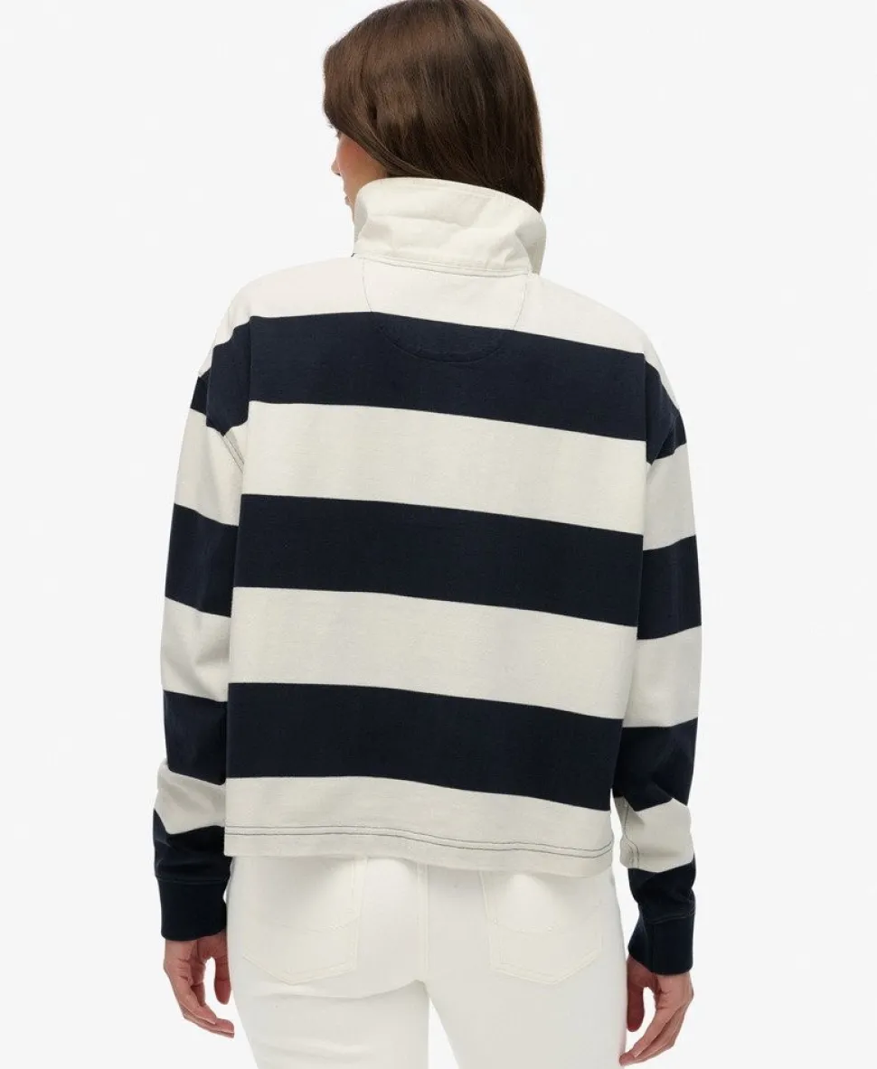 Athletic Essentials Stripe Rugby Top
