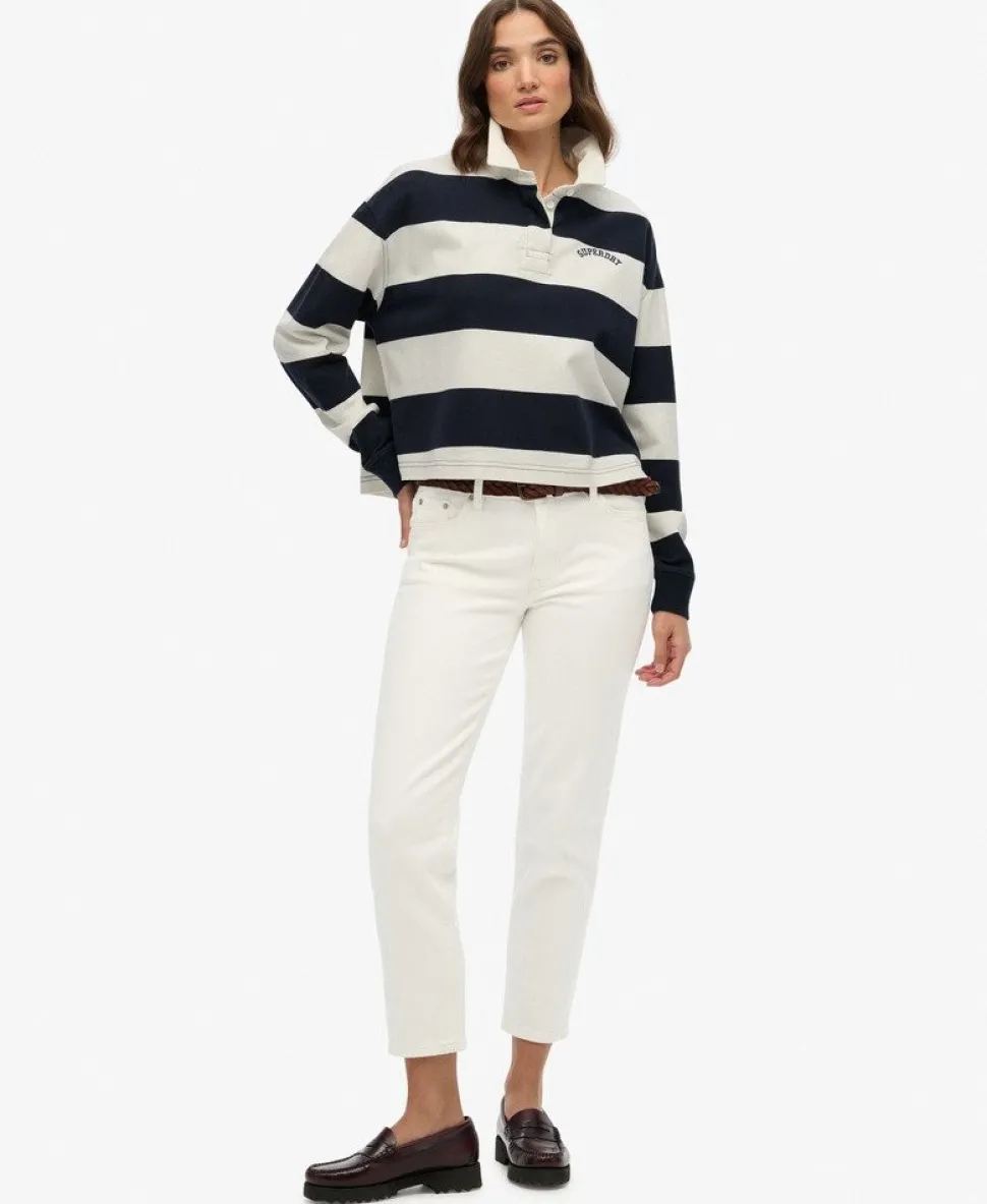 Athletic Essentials Stripe Rugby Top
