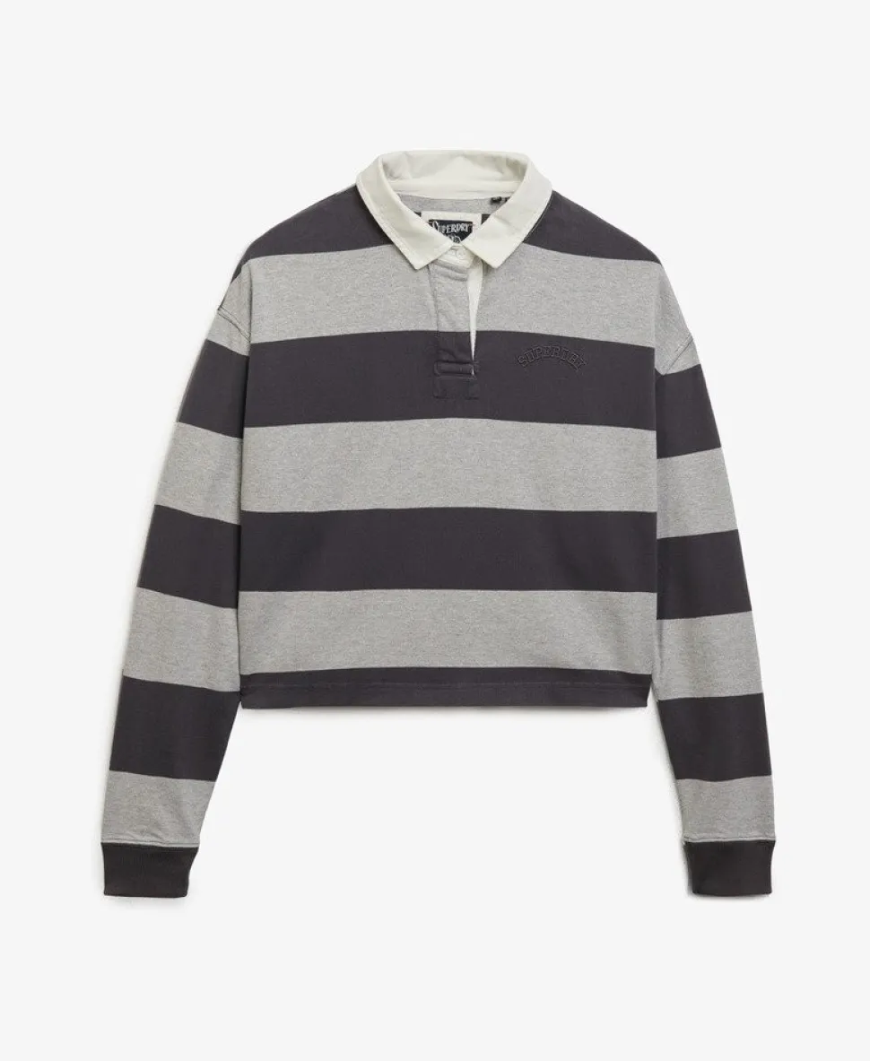 Athletic Essentials Stripe Rugby Top