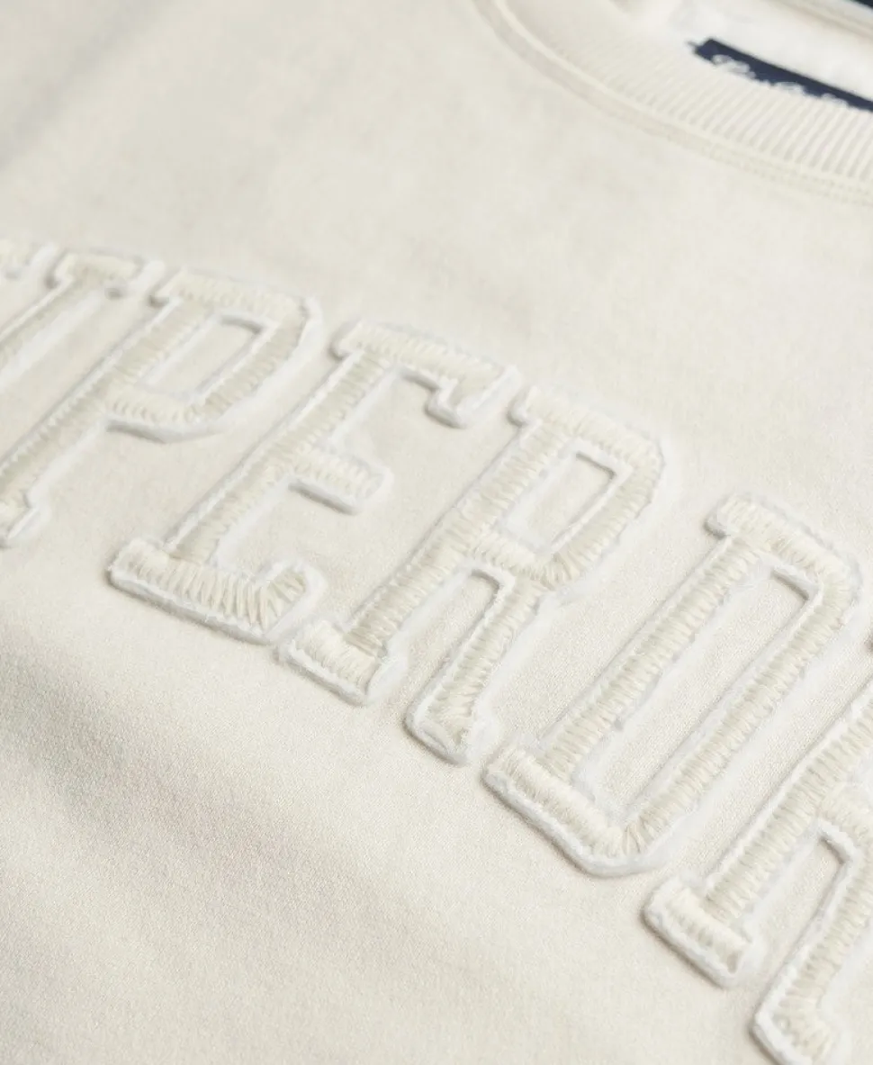 Athletic Essentials Tonal Applique Crew Sweatshirt