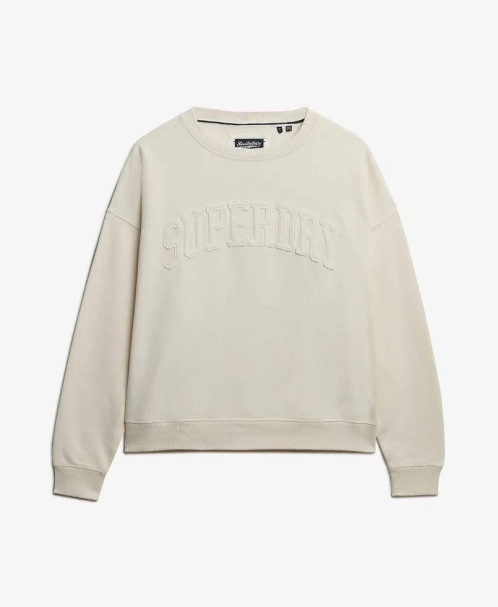 Athletic Essentials Tonal Applique Crew Sweatshirt