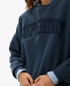 Athletic Essentials Tonal Applique Crew Sweatshirt