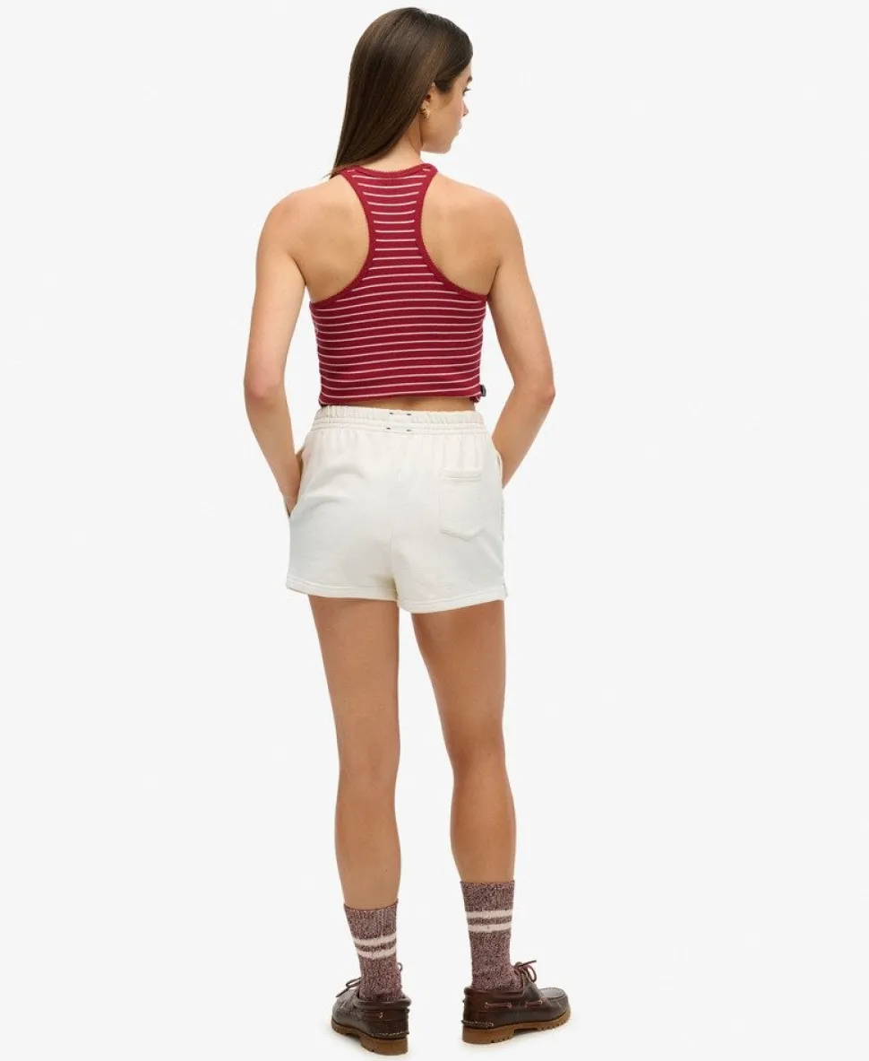 Athletic Essentials Tonal Embroidered Shorts