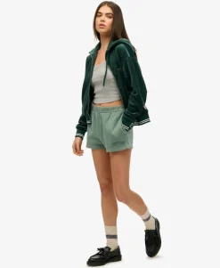 Athletic Essentials Tonal Embroidered Shorts