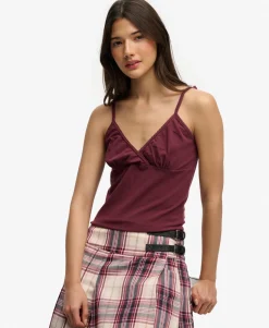 Athletic Essentials Trim V-Neck Vest Top