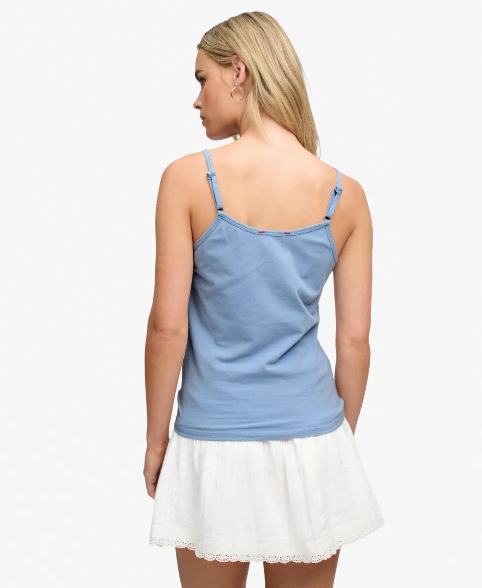 Athletic Essentials Trim V-Neck Vest Top