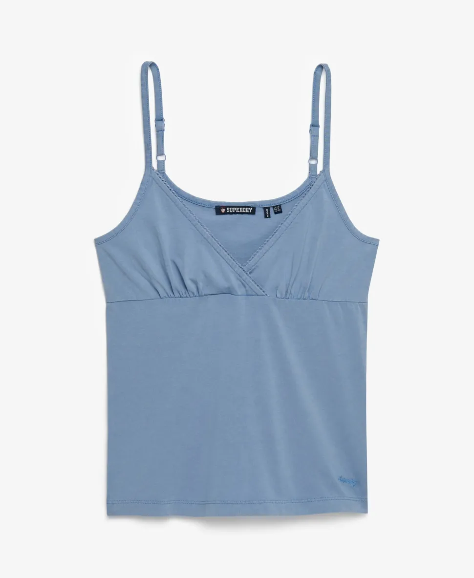 Athletic Essentials Trim V-Neck Vest Top