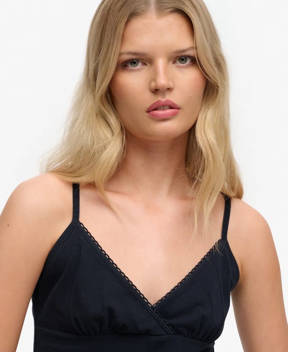 Athletic Essentials Trim V-Neck Vest Top