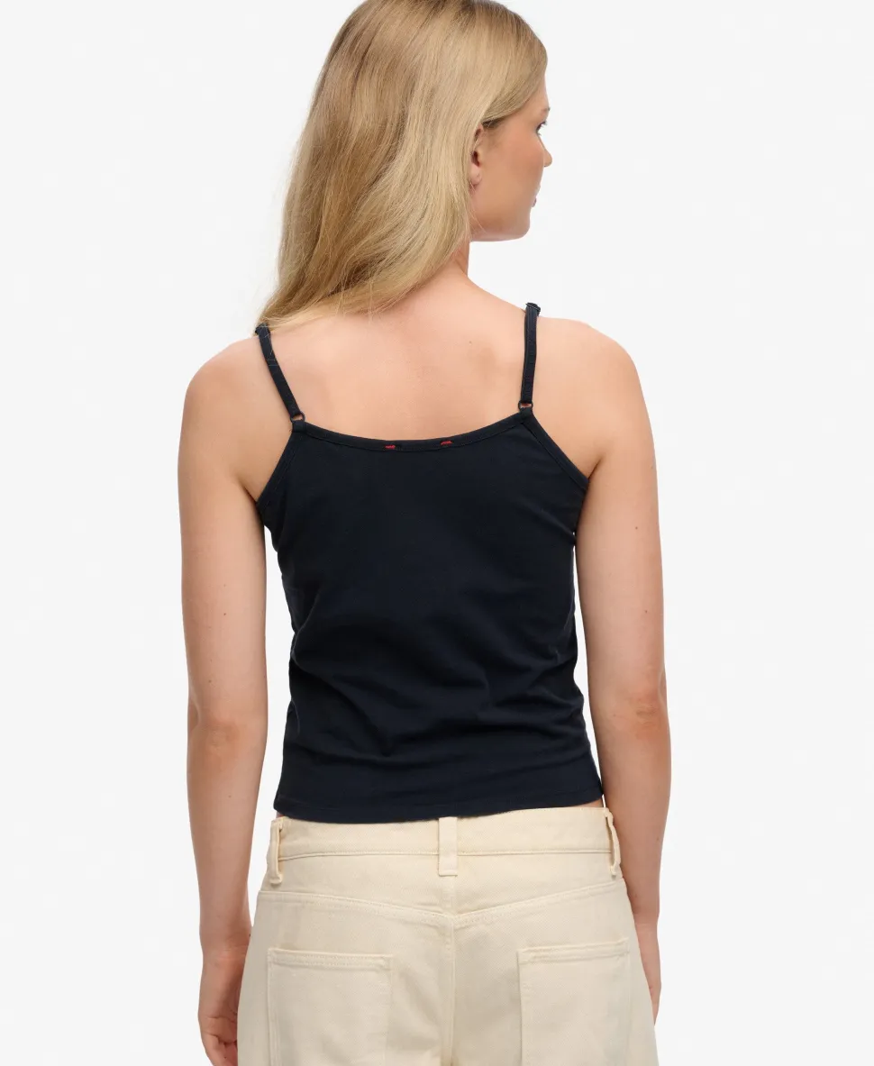 Athletic Essentials Trim V-Neck Vest Top
