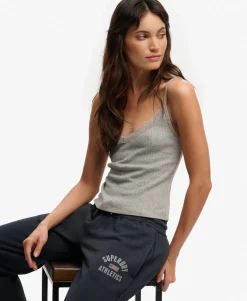 Athletic Essentials V Neck Pointelle Cami Top