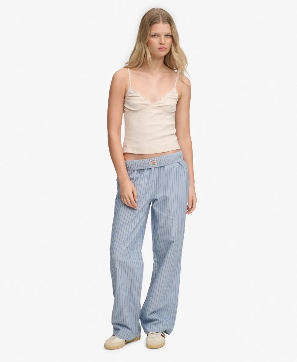 Athletic Essentials V-Neck Waffle Cami Top