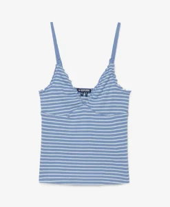 Athletic Essentials V-Neck Waffle Cami Top