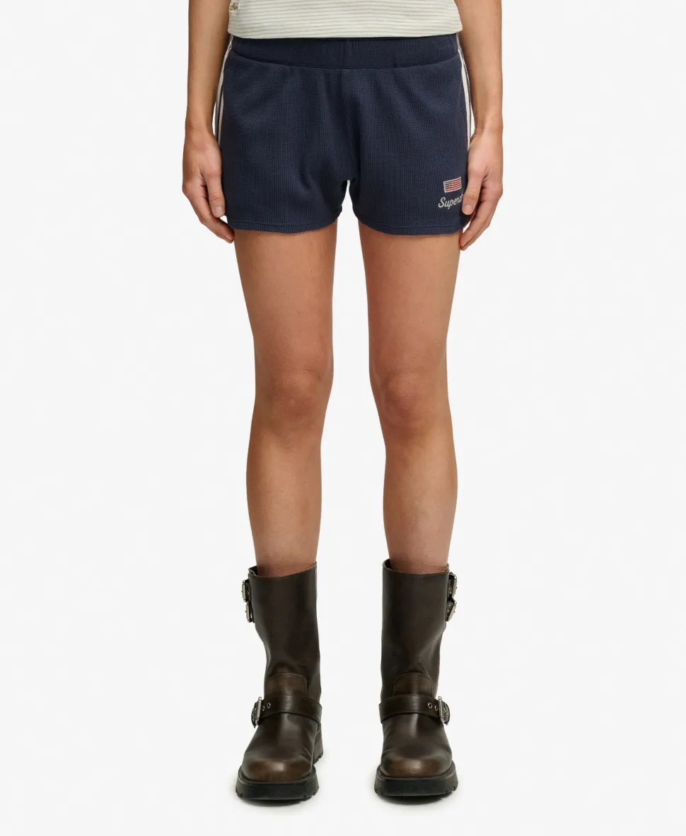 Athletic Essentials Waffle Retro Shorts
