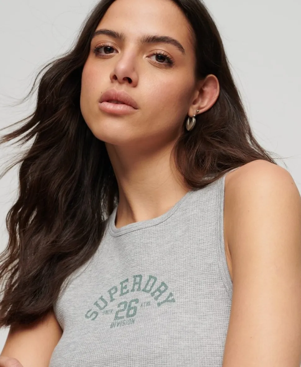 Athletic Essentials Waffle Tank Top