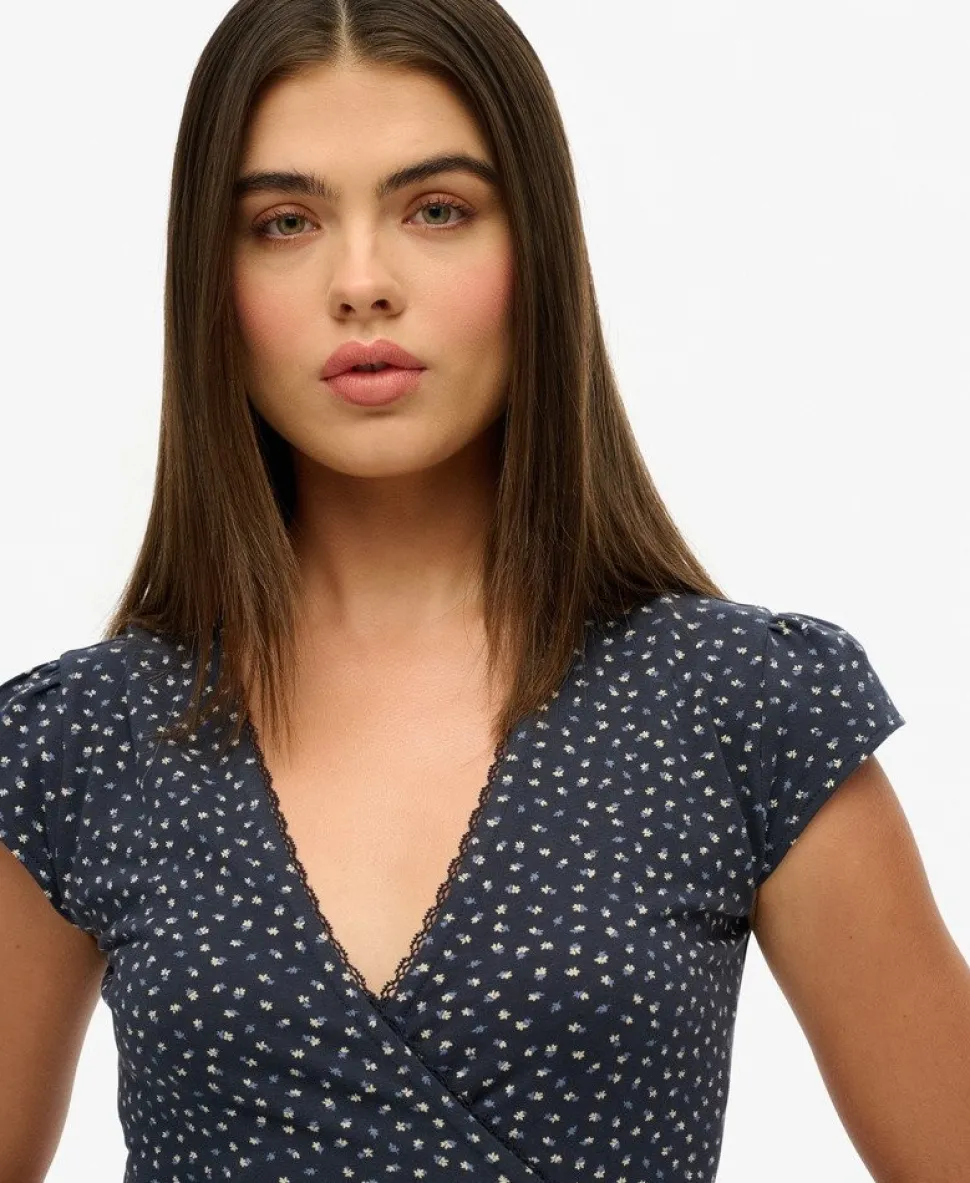 Athletic Essentials Wrap Dress