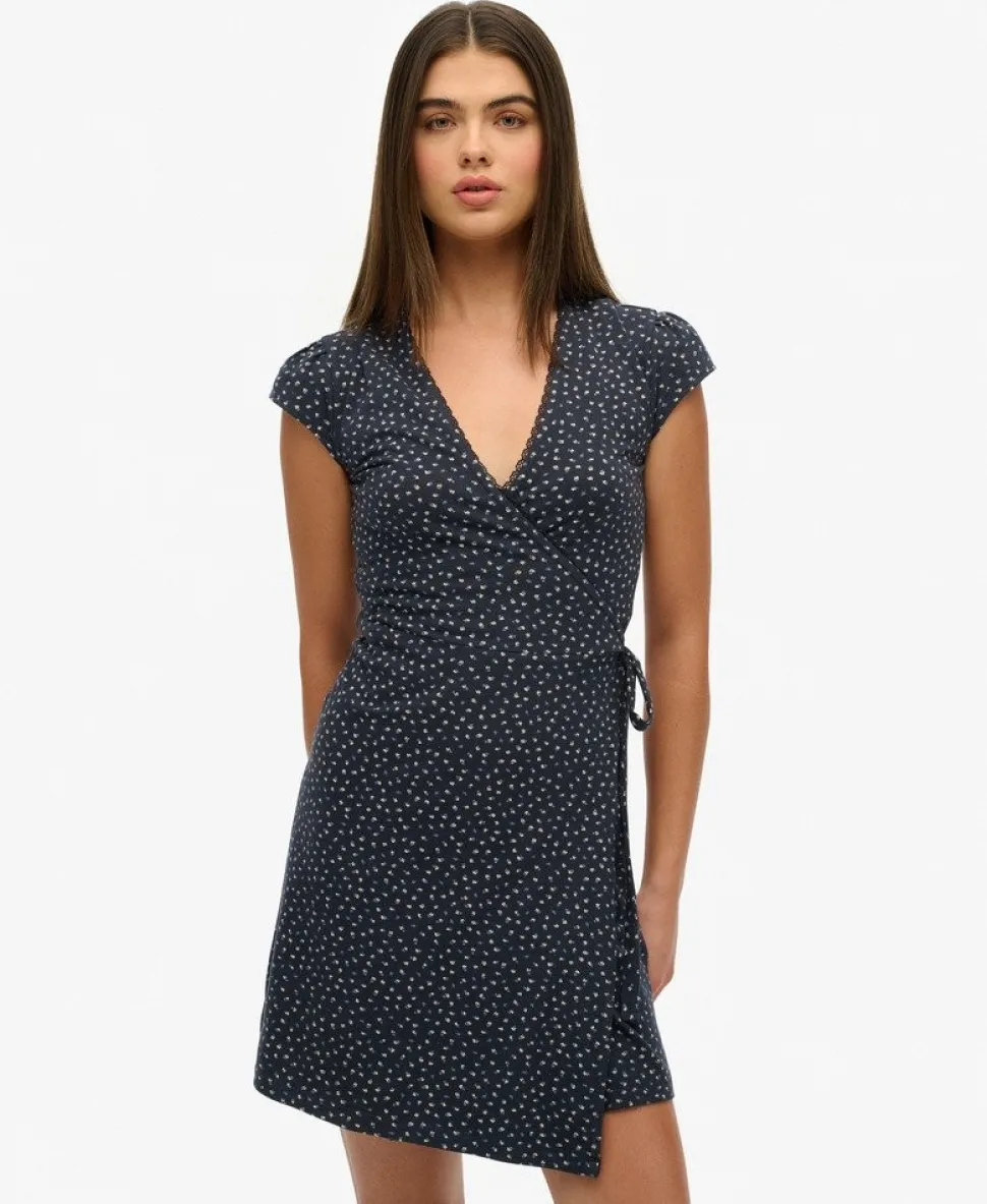 Athletic Essentials Wrap Dress