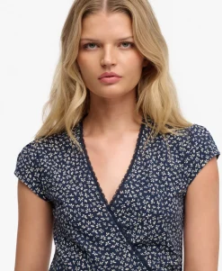 Athletic Essential Wrap Dress