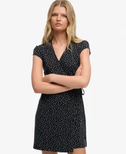 Athletic Essential Wrap Dress