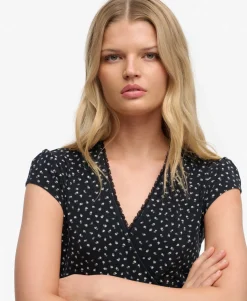 Athletic Essential Wrap Dress
