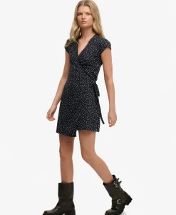 Athletic Essential Wrap Dress