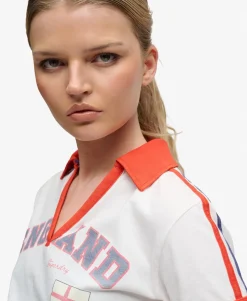Athletic Football Collared T-shirt