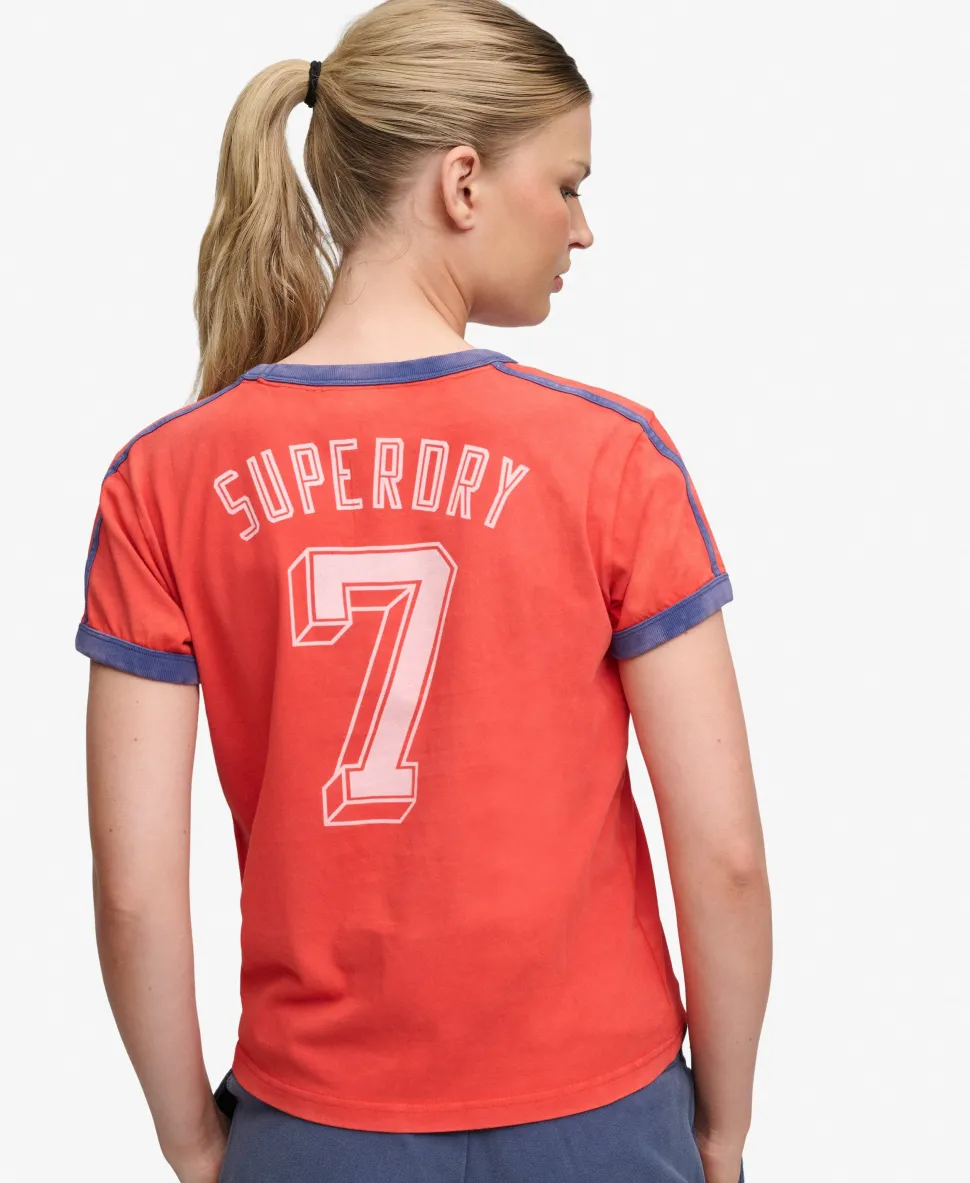 Athletic Football Stripe T-shirt