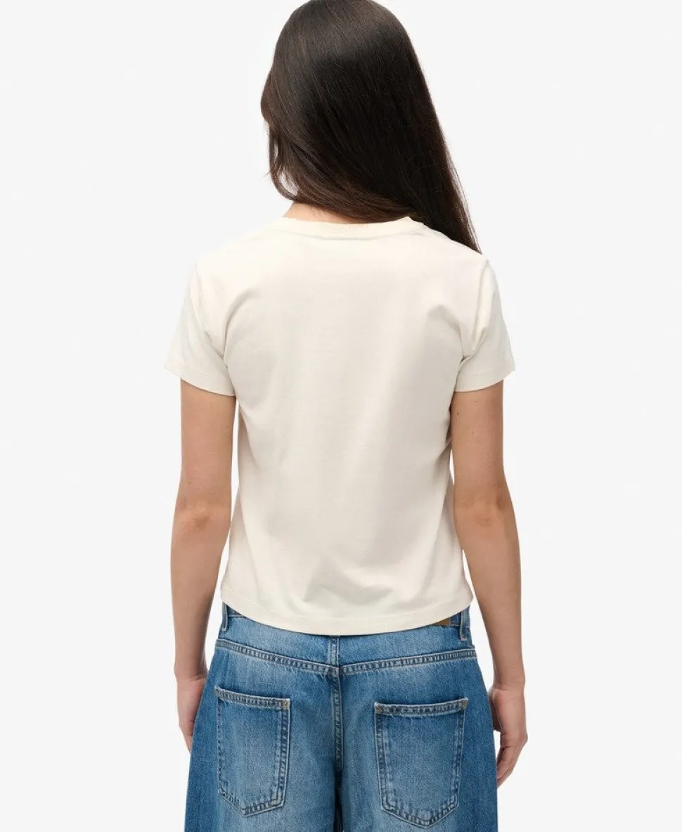 Athletic Graphic Fitted T-Shirt