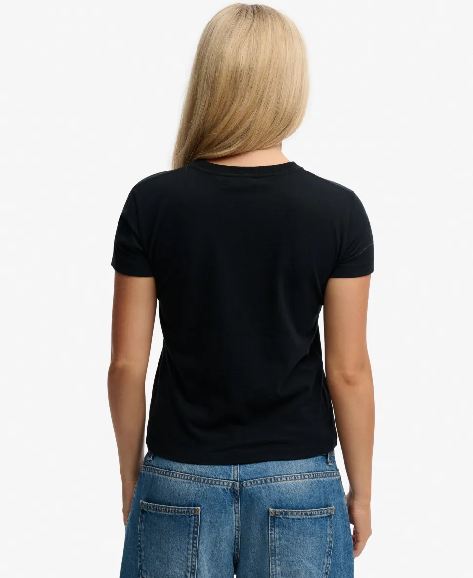 Athletic Graphic Fitted T-Shirt