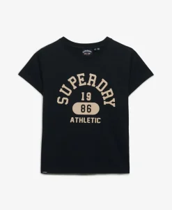 Athletic Graphic Fitted T-Shirt