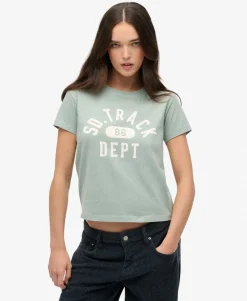 Athletic Graphic Fitted T-Shirt