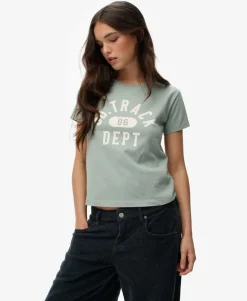 Athletic Graphic Fitted T-Shirt