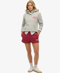 Athletic Metallic Hoodie
