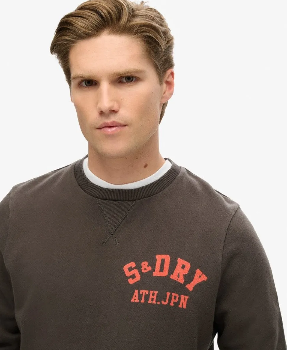 Athletic Printed Sweatshirt