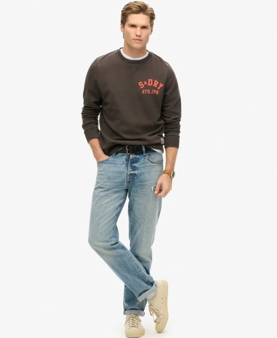 Athletic Printed Sweatshirt