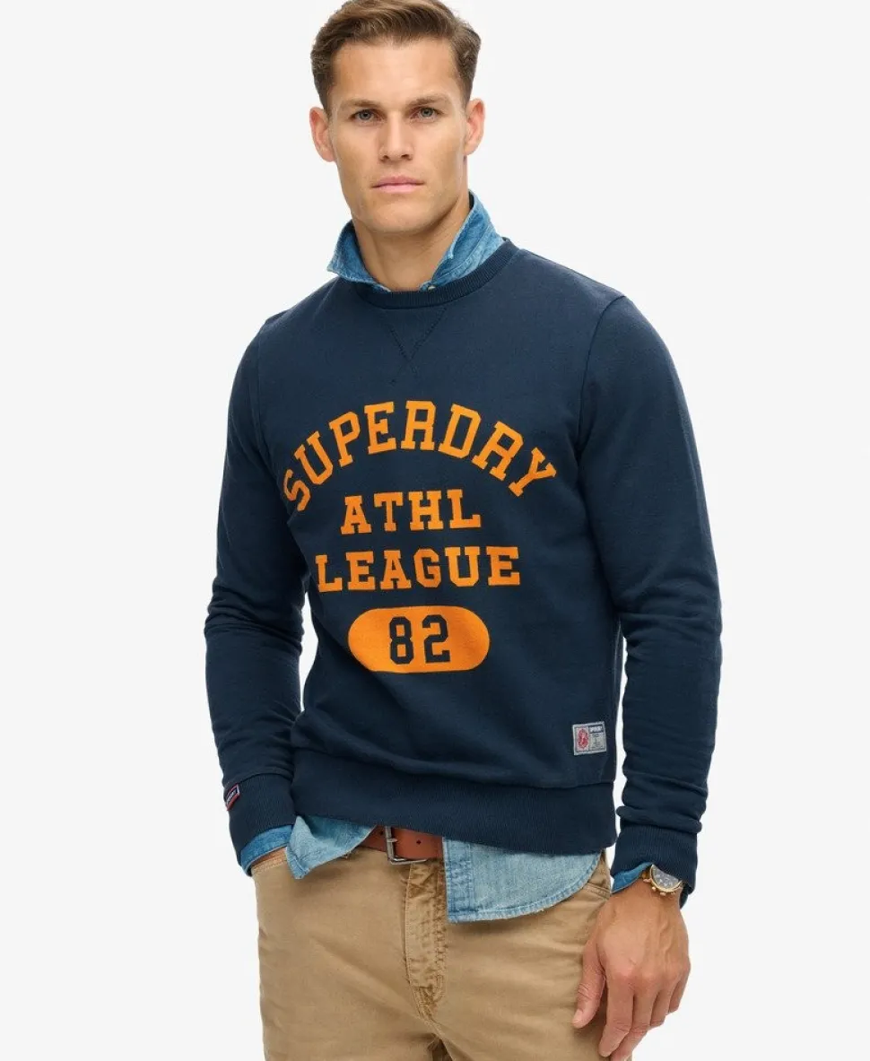 Athletic Printed Sweatshirt