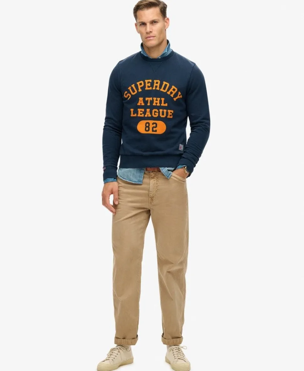 Athletic Printed Sweatshirt