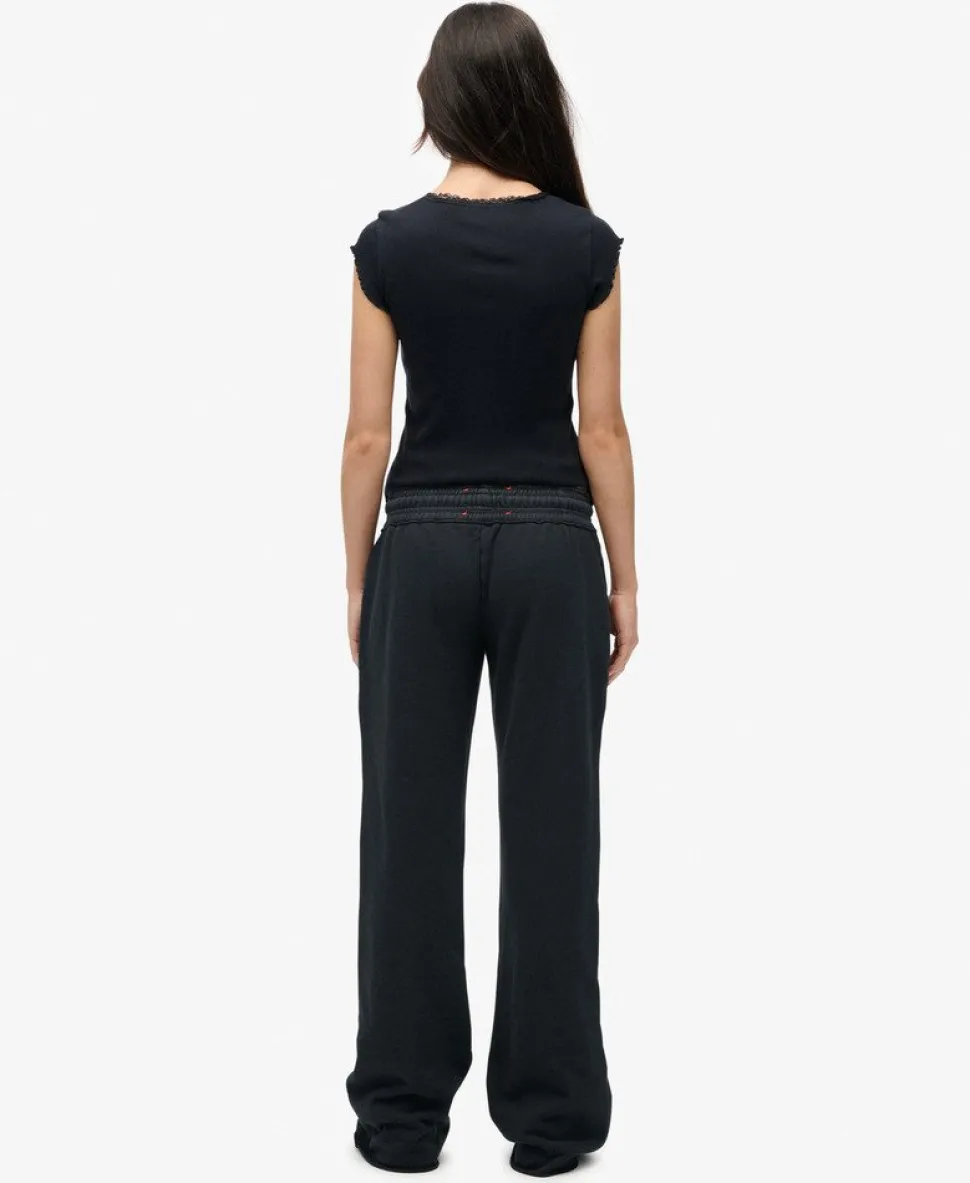 Athletic Print Flare Joggers