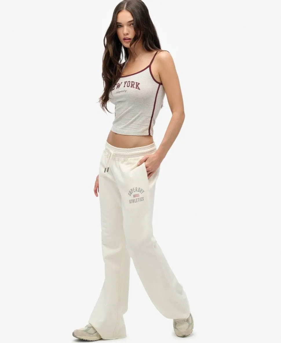 Athletic Print Flare Joggers