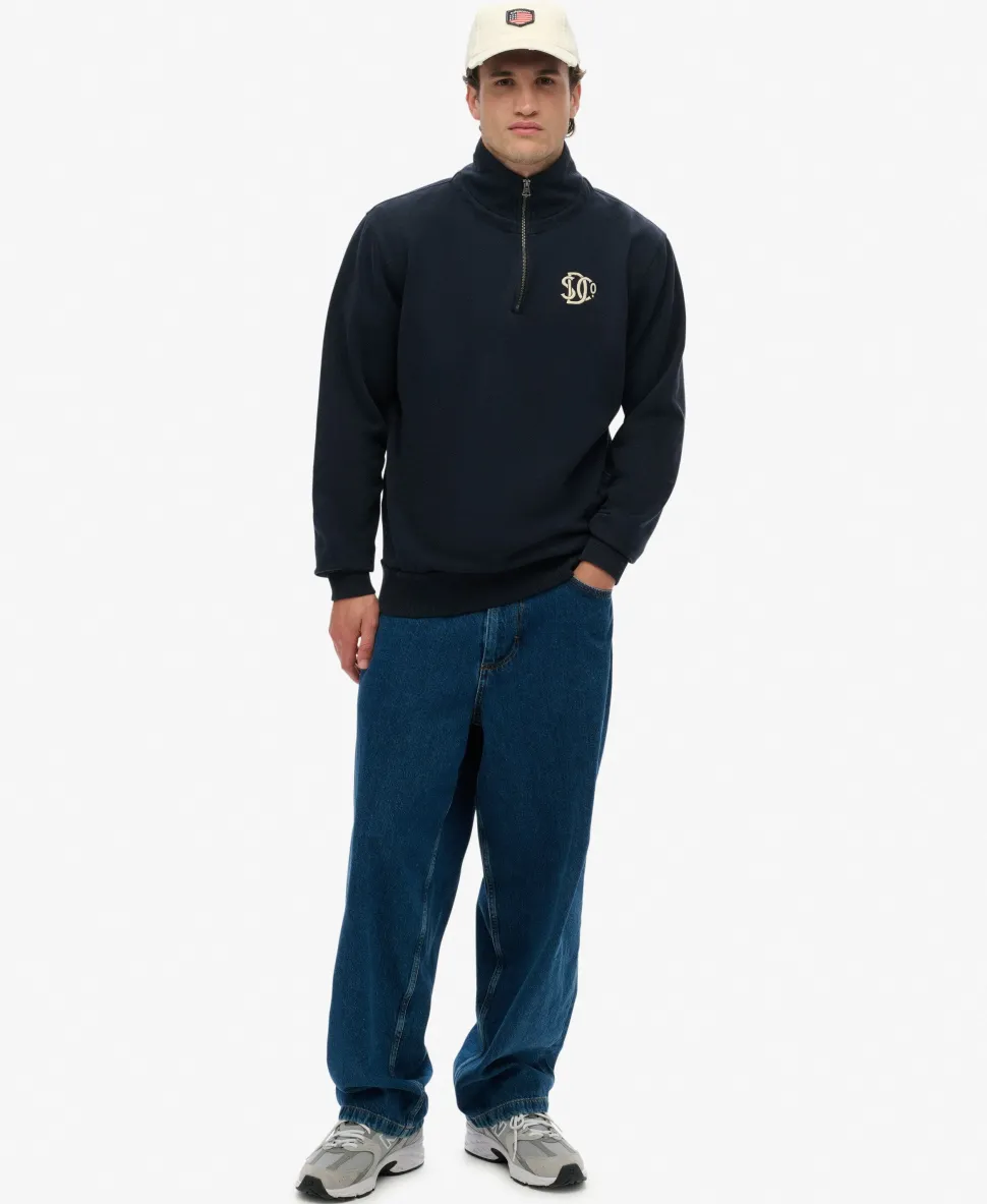 Athletic SD Co Half Zip Sweatshirt
