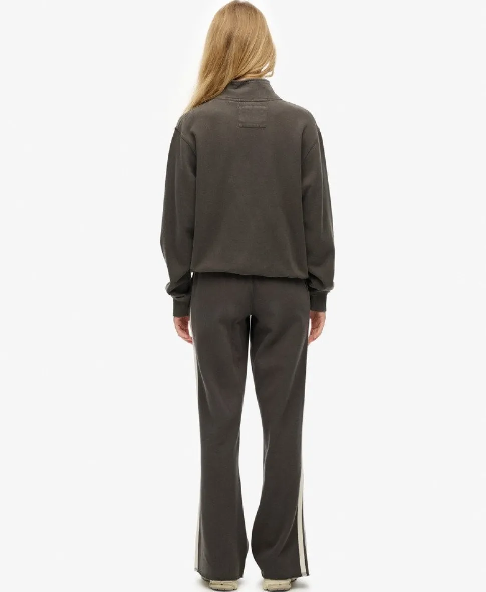 Athletic Stripe Flare Joggers