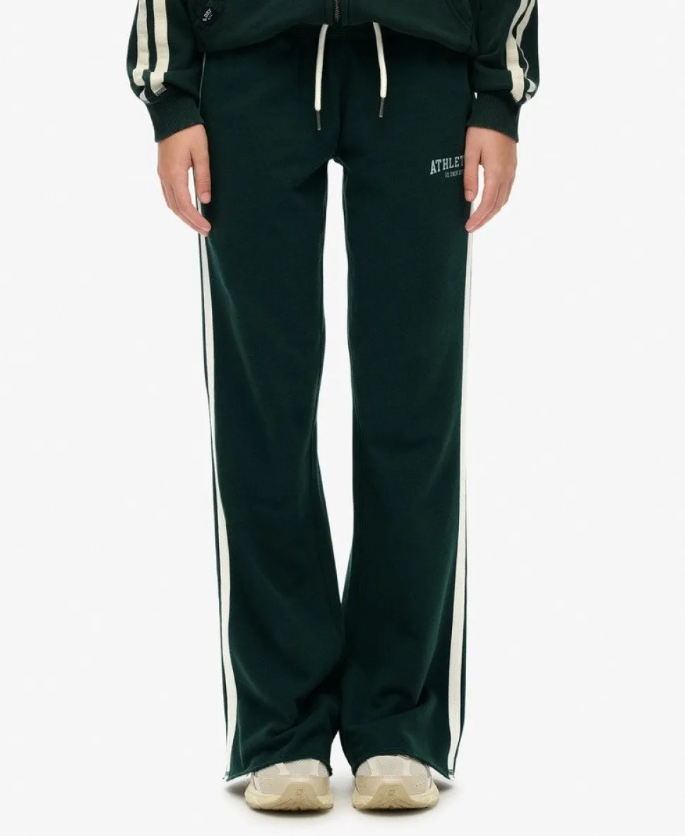 Athletic Stripe Flare Joggers