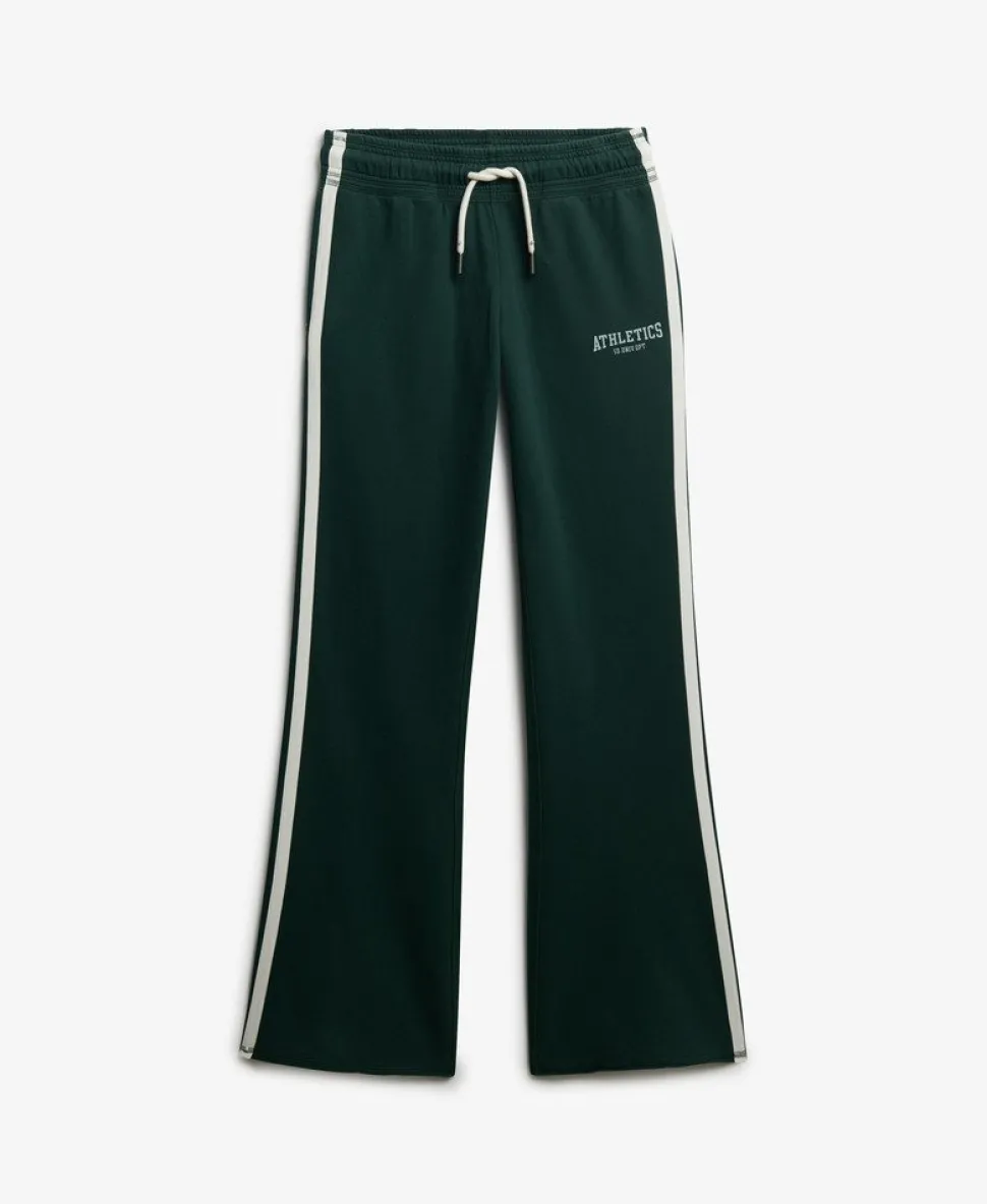 Athletic Stripe Flare Joggers